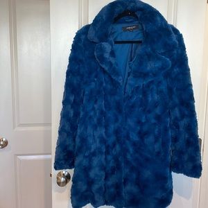 Kenneth Cole McKenna Faux Fur Coat